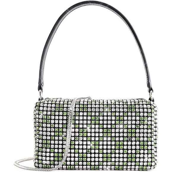 Sparkling Bling Things Handbags - NEW Sparkling Bling Swarovski Crystal Rhinestone Bag Clutch Purse +FREE …